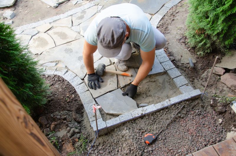 Outdoor Paving Grout Repair